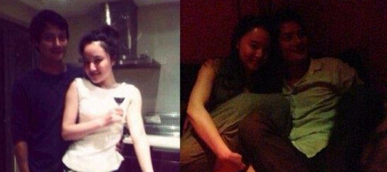 周迅男友與神秘女