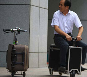載人旅行箱
