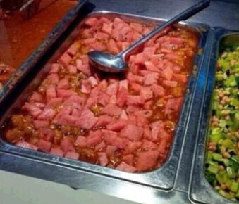 高校食堂現神菜西瓜炒肉