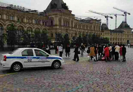 紅場廣場舞引警察