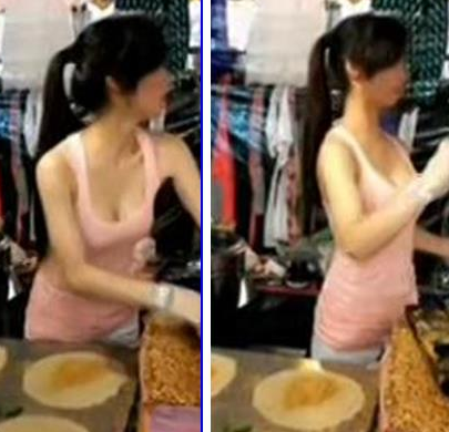 卷餅西施