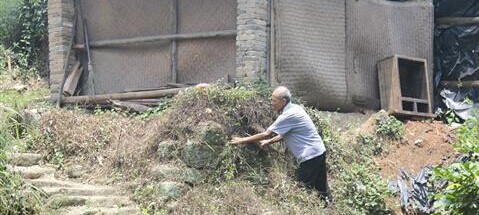 武平挖出三段城墻遺址