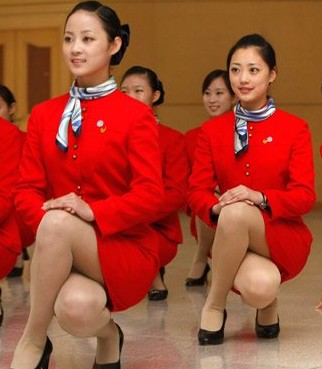 空姐蹲式服務(wù)