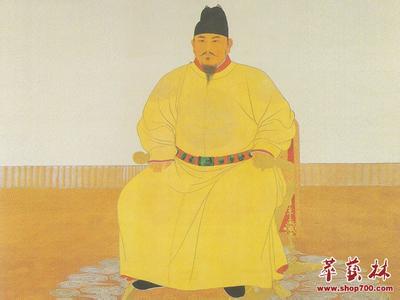 明太祖朱元璋畫像