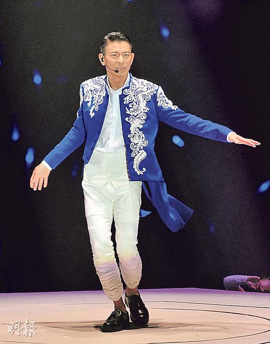 劉德華380萬獲邀跨年演唱