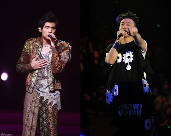 周杰倫陳奕迅江蘇跨年