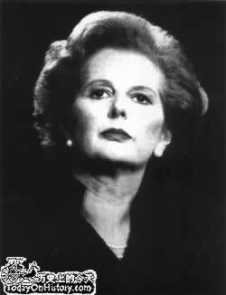 撒切爾夫人成為第一個英國女首相