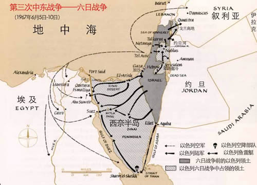 第三次中東戰(zhàn)爭結(jié)束