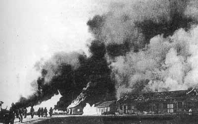 日軍對(duì)衡陽實(shí)施毀滅性攻擊
