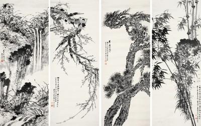 中國現代中國畫家、美術史家秦仲文去世