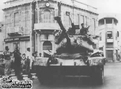 土耳其軍隊侵入塞浦路斯