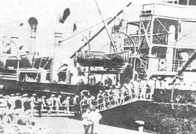 1944年8月4日 日軍大規(guī)模擄掠勞工（圖片來(lái)源：歷史上的今天TodayOnHistory.com）