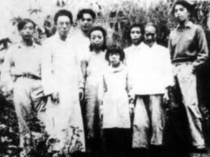 聞一多參加李公樸追悼會中遇刺身亡