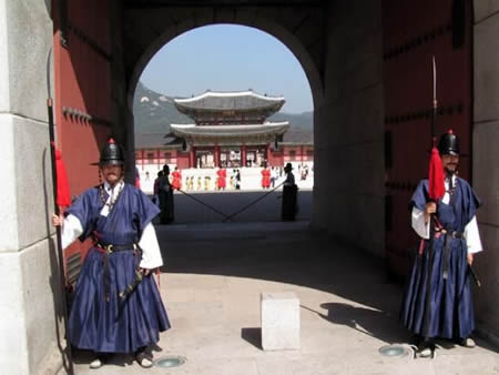 日軍占領(lǐng)朝鮮王宮景福宮