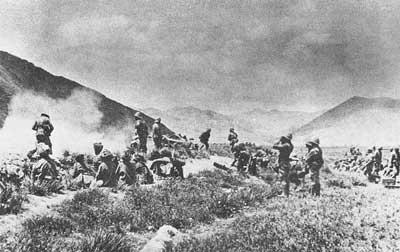 英軍侵占西藏地方首府拉薩