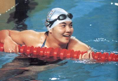 中國運動員在巴塞羅那奧運會取得巨大突破
