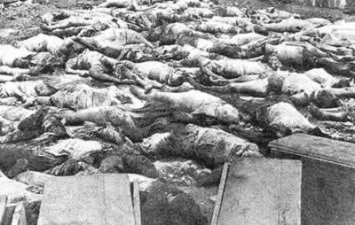 日機轟炸上海，平民死傷無數