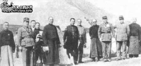 蔣介石赴西安訓示張學良、楊虎城（轉自：歷史上的今天。中國）