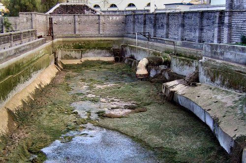 貴州廻龍潭古泉水發生百年罕見的斷水