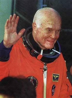 美國首位太空人老格林36年后重返太空