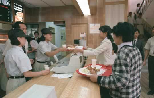 中國第一家肯德基餐廳