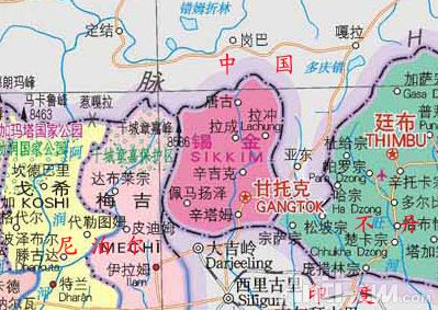 《印度－錫金和平條約》簽訂