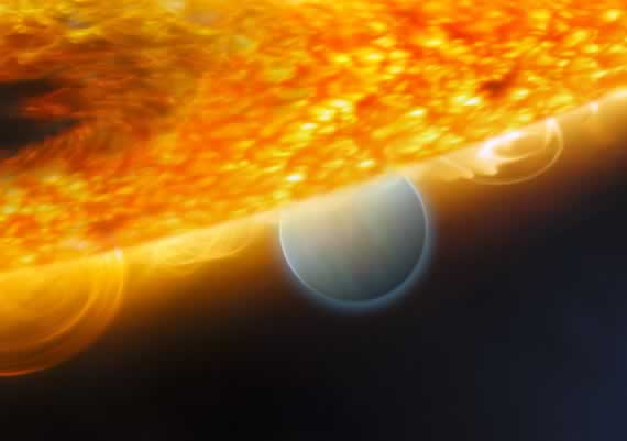 美國(guó)NASA哈勃望遠(yuǎn)鏡發(fā)現(xiàn)太陽系外行星大氣層含二氧化碳
