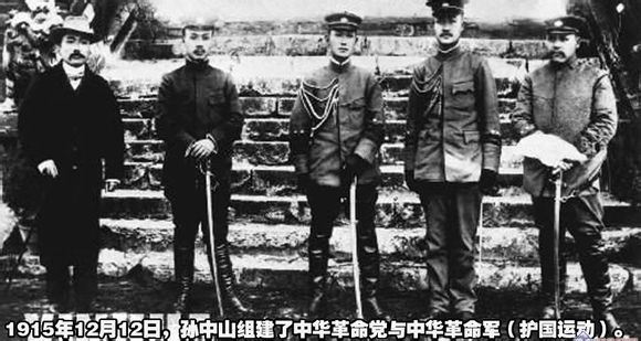 護國運動開始