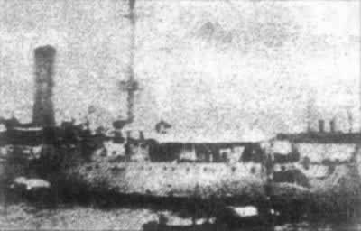 中國海軍第三艦隊在青島不戰自沉