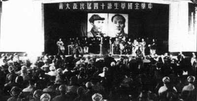中華全國學生第十四屆代表大會會場（歷史上的今天.中國）