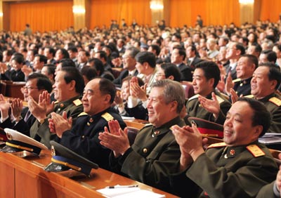 第十屆全國人民代表大會第三次會議通過《反分裂國家法》