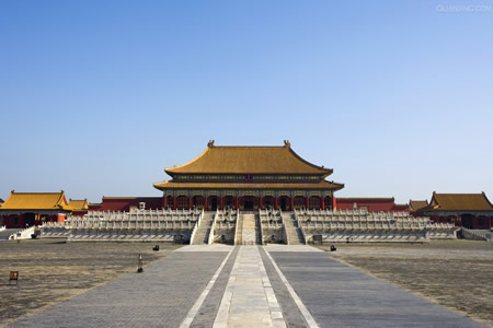 北京故宮太和殿（俗稱金鑾殿）再次改建竣工