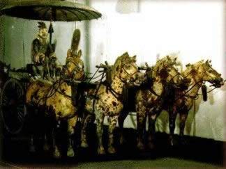 陜西臨潼農民發現秦始皇兵馬俑