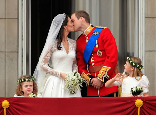 英國威廉王子與平民女孩凱特結婚