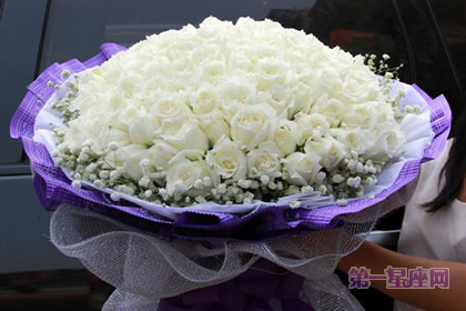白玫瑰花語