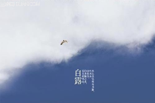 白露的農諺 三聯