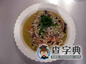 黑豆煮芥菜干絲
