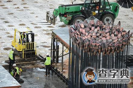 奧運會主火炬滅了！倫敦奧組委遷移圣火熄滅火炬1