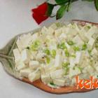 韭菜拌豆腐