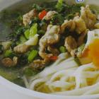 雪菜肉絲面