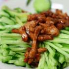 黃瓜拌肉絲