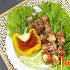 彩蔬三明治串