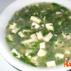 薺菜肉絲豆腐羹