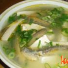鰍魚附豆腐湯