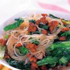 肉絲菠菜粉