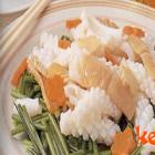 韭菜花炒墨魚