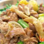 菜遠炒雞片