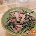臘肉炒菜薹
