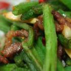 豆角炒肉絲
