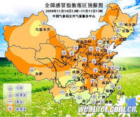 感冒指數預報